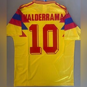 Valderrama Colombia retro jersey